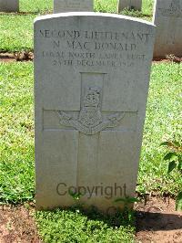 Dar Es Salaam War Cemetery - MacDonald, John Archie